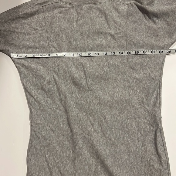 Athleta Salinas Sweatshirt Tunic Dress Gray Size X-Small - Picture 7 of 11